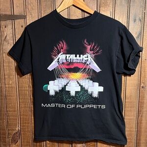 Metallica Master of Puppets Black T-Shirt